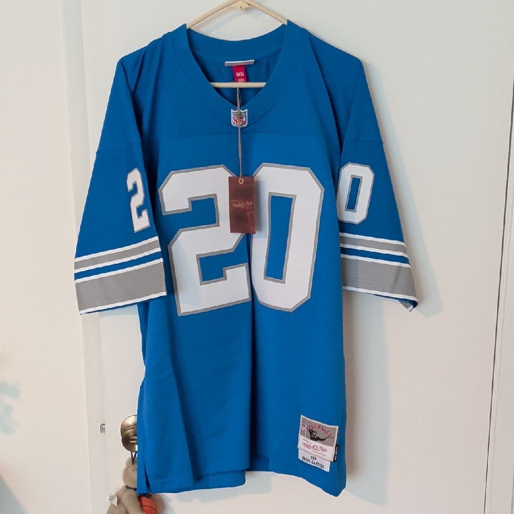 Mitchell & Ness Legacy Collection Blue Jersey